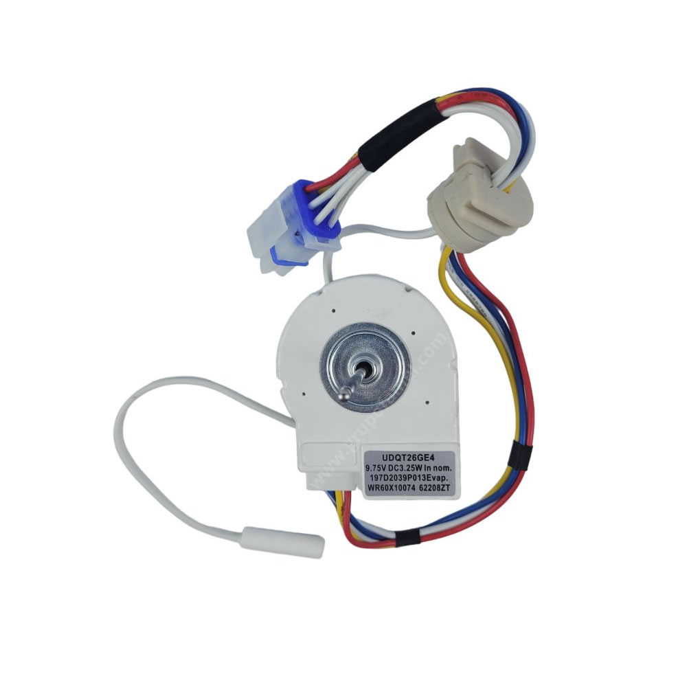 VENTILADOR UDQT26GE4 PARA REFRIGERADORA GENERAL ELECTRIC MABE 1